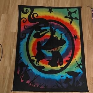 Colorful Tie-Dye Wall Tapestry